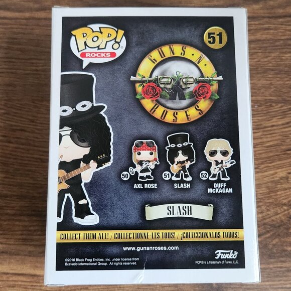 Slash Funko Pop! Rocks 51 - Picture 4 of 4